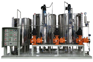 full stainless steel chemical injection skid
